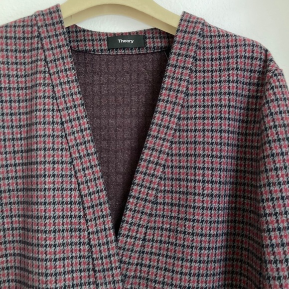 Theory houndstooth soft blazer - Picture 5 of 6